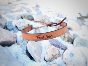 Personalized Leather Bracelet