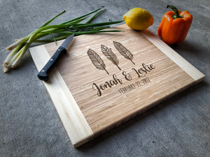 Two-Toned Bamboo Cutting Board